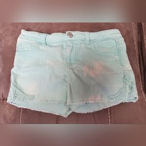 Girls Cherokee Cut Off Jean Shorts Size Large 10 - 12
